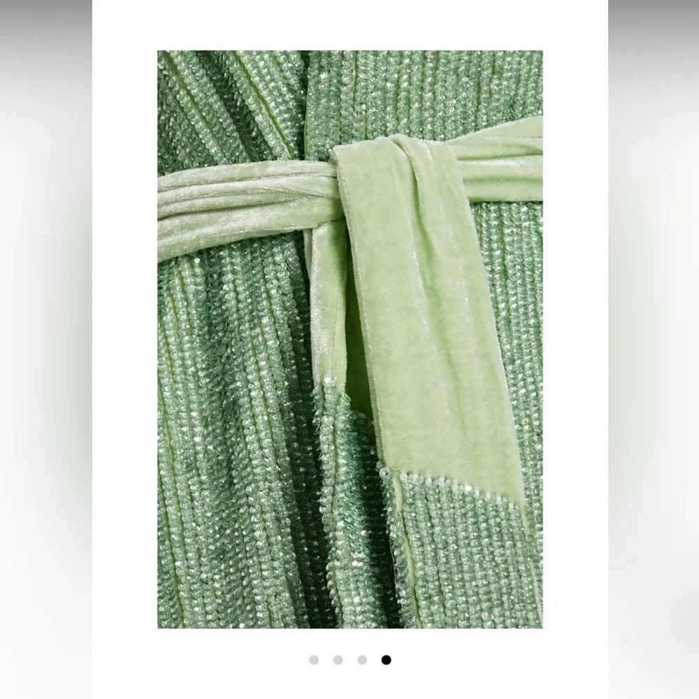 Retrofete Gabrielle wrap dress - Picture 4 of 5